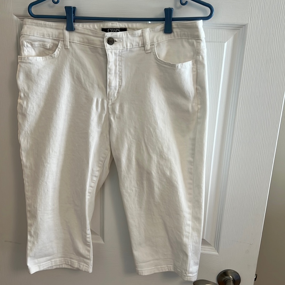 Chaps White Bermuda Women’s Shorts